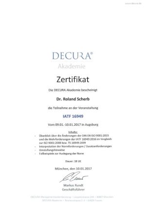 Zertifikat-IATF-16949 Zertifikat-IATF-16949