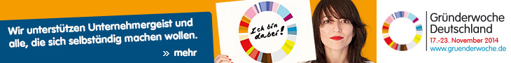 PeRoBa ist Partner der Gründerwoche Deutschland